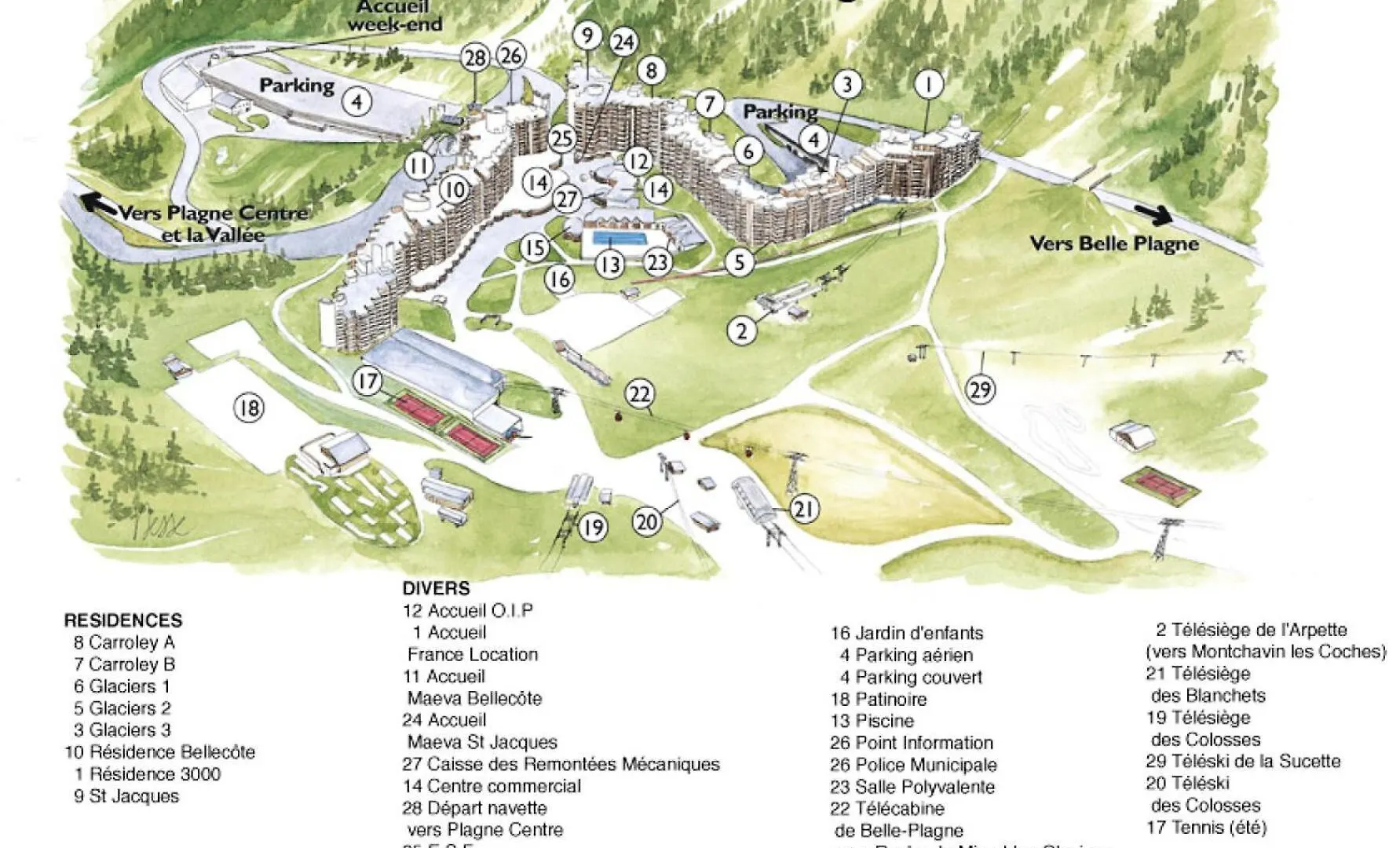 Apartment Residence Saint Jacques A - Studio Pour 4 Personnes 28 Macot-la-Plagne